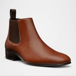 Stuart Weitzman Men's Adwin Leather Chelsea Boots